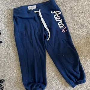 Aeropostale sweat pants middle length